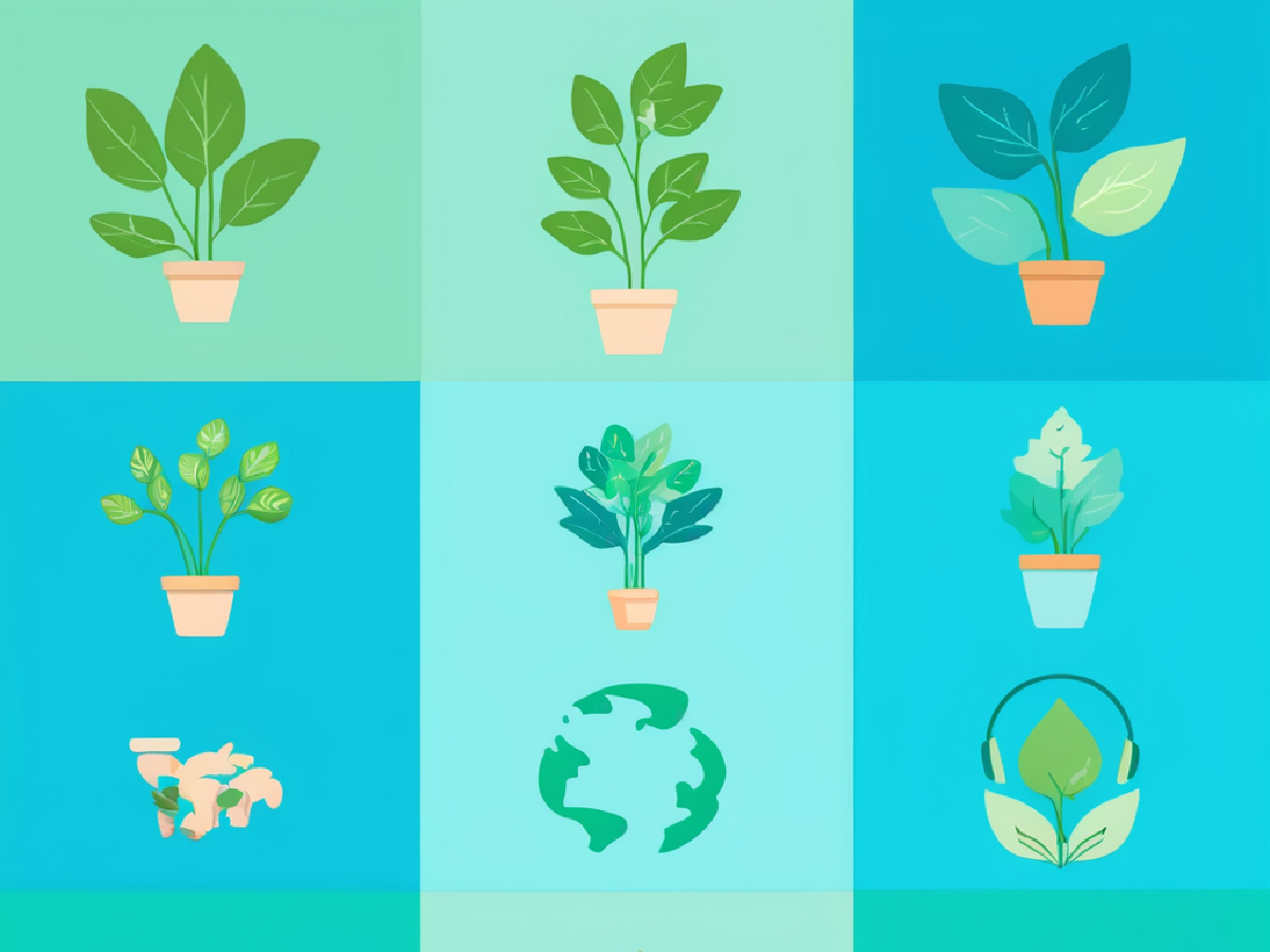 Abstract representation of SMEs being sustainable
